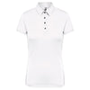 Polo jersey de senhora de manga curta-White-XS-RAG-Tailors-Fardas-e-Uniformes-Vestuario-Pro