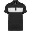 Polo manga curta de adulto-Black / White-S-RAG-Tailors-Fardas-e-Uniformes-Vestuario-Pro