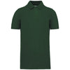 Polo piqué Bio180 de homem-Forest Green-S-RAG-Tailors-Fardas-e-Uniformes-Vestuario-Pro