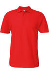 Polo piqué de Homem Softstyle-Vermelho-S-RAG-Tailors-Fardas-e-Uniformes-Vestuario-Pro