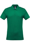 Polo piqué de homem de manga curta Faro 180gms (2 de 2)-Kelly Green-S-RAG-Tailors-Fardas-e-Uniformes-Vestuario-Pro