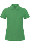 Polo piqué de senhora manga curta mélange-Kelly Green-XS-RAG-Tailors-Fardas-e-Uniformes-Vestuario-Pro