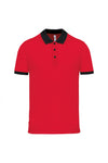 Polo piqué performance de homem (1 de 2)-Vermelho / Preto-XS-RAG-Tailors-Fardas-e-Uniformes-Vestuario-Pro