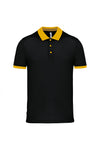 Polo piqué performance de homem (2 de 2)-Preto/Amarelo-XS-RAG-Tailors-Fardas-e-Uniformes-Vestuario-Pro