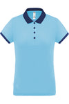 Polo piqué performance de senhora (1 de 2)-Sky Azul / Sporty Azul Marinho-XS-RAG-Tailors-Fardas-e-Uniformes-Vestuario-Pro