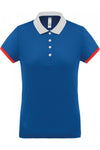 Polo piqué performance de senhora (1 de 2)-Sporty Royal Azul / Branco / Vermelho-XS-RAG-Tailors-Fardas-e-Uniformes-Vestuario-Pro