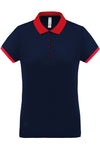 Polo piqué performance de senhora (2 de 2)-Marinho/Vermelho-XS-RAG-Tailors-Fardas-e-Uniformes-Vestuario-Pro