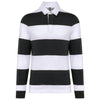 Polo rugby às riscas manga comprida unissexo-Black / White Stripes-XS-RAG-Tailors-Fardas-e-Uniformes-Vestuario-Pro