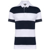 Polo rugby às riscas manga curta unissexo-Navy / White Stripes-XS-RAG-Tailors-Fardas-e-Uniformes-Vestuario-Pro