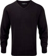 Pullover de homem com decote em V-Preto-S-RAG-Tailors-Fardas-e-Uniformes-Vestuario-Pro