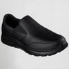 SKECHERS MOCASSIN FLEX ADVANTAGE SR-BRONWOOD HOMENS-001 - Preto-39.5-RAG-Tailors-Fardas-e-Uniformes-Vestuario-Pro