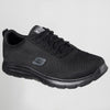 SKECHERS SAPATILHA FLEX ADVANTAGE SR-BENDON HOMEM-001 - Preto-39-RAG-Tailors-Fardas-e-Uniformes-Vestuario-Pro