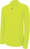 Sweat de corrida 1/2 fecho-Fluorescent Amarelo-XS-RAG-Tailors-Fardas-e-Uniformes-Vestuario-Pro