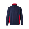 SweatShirt Bicolor c\meio fecho(2 de 2)-Marinho/Verm-XS-RAG-Tailors-Fardas-e-Uniformes-Vestuario-Pro
