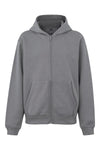 SweatShirt Infantil de fecho c\capuz Alivor (1 de 2)-Heather Grey-1/2-RAG-Tailors-Fardas-e-Uniformes-Vestuario-Pro