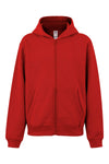 SweatShirt Infantil de fecho c\capuz Alivor (1 de 2)-Vermelho-1/2-RAG-Tailors-Fardas-e-Uniformes-Vestuario-Pro