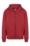 SweatShirt Infantil de fecho c\capuz Alivor (2 de 2)-Crimson-1/2-RAG-Tailors-Fardas-e-Uniformes-Vestuario-Pro
