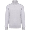 Sweatshirt 1/2 fecho-Ash Heather-XS-RAG-Tailors-Fardas-e-Uniformes-Vestuario-Pro