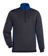 Sweatshirt Meio Fecho Unisexo Puma-Antracite/Azul-S-RAG-Tailors-Fardas-e-Uniformes-Vestuario-Pro