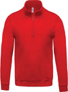 Sweatshirt com 1 /2 fecho (1 de 2 )-Vermelho-XS-RAG-Tailors-Fardas-e-Uniformes-Vestuario-Pro