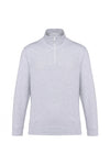 Sweatshirt com 1 /2 fecho (2 de 2 )-Ash Heather-XS-RAG-Tailors-Fardas-e-Uniformes-Vestuario-Pro