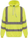 Sweatshirt com capuz de alta visibilidade-Hi Vis Amarelo-S-RAG-Tailors-Fardas-e-Uniformes-Vestuario-Pro