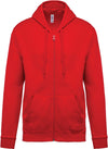Sweatshirt com capuz e fecho-Vermelho-XS-RAG-Tailors-Fardas-e-Uniformes-Vestuario-Pro
