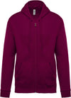Sweatshirt com capuz e fecho-Wine-XS-RAG-Tailors-Fardas-e-Uniformes-Vestuario-Pro