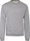 Sweatshirt com decote redondo ID.202-Heather Grey-XS-RAG-Tailors-Fardas-e-Uniformes-Vestuario-Pro