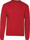 Sweatshirt com decote redondo ID.202-Vermelho-XS-RAG-Tailors-Fardas-e-Uniformes-Vestuario-Pro
