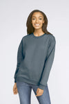 Sweatshirt com decote redondo Midweight Softstyle-Dark Heather-S-RAG-Tailors-Fardas-e-Uniformes-Vestuario-Pro