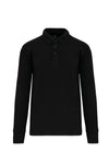 Sweatshirt com decote tipo polo-Black-XS-RAG-Tailors-Fardas-e-Uniformes-Vestuario-Pro