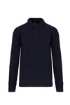 Sweatshirt com decote tipo polo-Navy-XS-RAG-Tailors-Fardas-e-Uniformes-Vestuario-Pro
