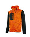 Sweatshirt com fecho e capuz Rainbow-Orange Fluo-S-RAG-Tailors-Fardas-e-Uniformes-Vestuario-Pro