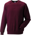 Sweatshirt com mangas raglan-Burgundy-S-RAG-Tailors-Fardas-e-Uniformes-Vestuario-Pro