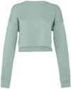 Sweatshirt "crop" de senhora-Dusty Azul-S-RAG-Tailors-Fardas-e-Uniformes-Vestuario-Pro