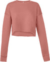 Sweatshirt "crop" de senhora-Mauve-S-RAG-Tailors-Fardas-e-Uniformes-Vestuario-Pro