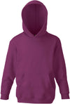 Sweatshirt de criança Classic com capuz (62-043-0)-Burgundy-5/6-RAG-Tailors-Fardas-e-Uniformes-Vestuario-Pro