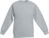 Sweatshirt de criança Classic com mangas direitas (62-041-0)-Heather Grey-3/4-RAG-Tailors-Fardas-e-Uniformes-Vestuario-Pro