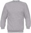 Sweatshirt de criança com decote redondo-Heather Grey-3/4-RAG-Tailors-Fardas-e-Uniformes-Vestuario-Pro