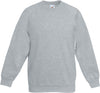 Sweatshirt de criança com mangas raglan (62-039-0)-Heather Grey-3/4-RAG-Tailors-Fardas-e-Uniformes-Vestuario-Pro