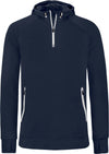 Sweatshirt de desporto 1/2 fecho com capuz-Azul Marinho-S-RAG-Tailors-Fardas-e-Uniformes-Vestuario-Pro