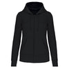 Sweatshirt eco-responsável com capuz e fecho de senhora-Black-XS-RAG-Tailors-Fardas-e-Uniformes-Vestuario-Pro