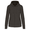 Sweatshirt eco-responsável com capuz e fecho de senhora-Dark Grey-XS-RAG-Tailors-Fardas-e-Uniformes-Vestuario-Pro