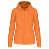 Sweatshirt eco-responsável com capuz e fecho de senhora-Light Orange-XS-RAG-Tailors-Fardas-e-Uniformes-Vestuario-Pro
