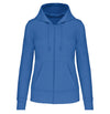 Sweatshirt eco-responsável com capuz e fecho de senhora-Light Royal Blue-XS-RAG-Tailors-Fardas-e-Uniformes-Vestuario-Pro