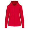 Sweatshirt eco-responsável com capuz e fecho de senhora-Red-XS-RAG-Tailors-Fardas-e-Uniformes-Vestuario-Pro