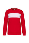 Sweatshirt em poliéster-Sporty Red / White-S-RAG-Tailors-Fardas-e-Uniformes-Vestuario-Pro