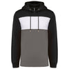 Sweatshirt rugby tricolor com capuz unissexo-Black / White / Basalt Grey-XS-RAG-Tailors-Fardas-e-Uniformes-Vestuario-Pro