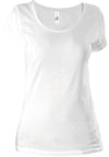 T-SHIRT DE SENHORA MANGA CURTA-Branco-XS-RAG-Tailors-Fardas-e-Uniformes-Vestuario-Pro